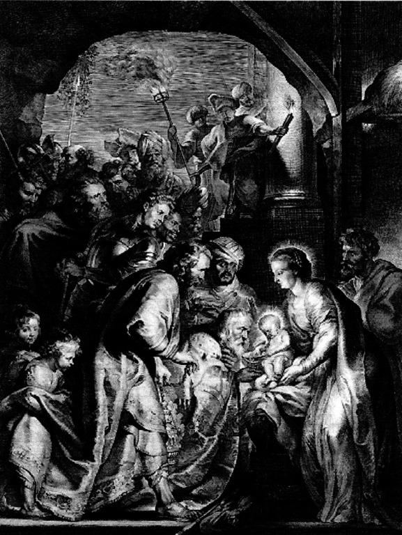 Vorbild Peter Paul Rubens (1577 1640) Die Anbetung der Könige2